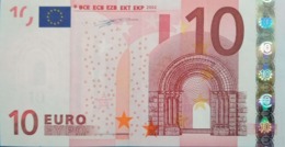 10 EURO España(V) G005,low Nummer, DUISEMBERG - 10 Euro