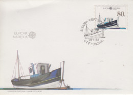 Enveloppe  FDC  1er  Jour   PORTUGAL   MADERE   EUROPA    1988 - 1988