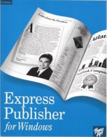 Express Publisher Pour Windows 3.0 Ou Supérieur, En Anglais (1992, TBE+) - Otros & Sin Clasificación