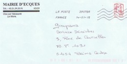 62 - MAIRIE  D'ECQUES   62129 - Altri & Non Classificati