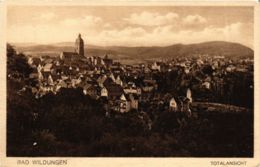 CPA AK Bad Wildungen Totalansicht GERMANY (899486) - Bad Wildungen