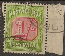 AUSTRALIA 1946 1/- Postage Due SG D128 U #BE344 - Port Dû (Taxe)
