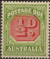 AUSTRALIA 1938 1/2d Postage Due SG D112 HM #BE337 - Postage Due