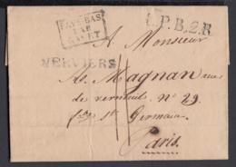 Belgique 1829 - Précurseur De Verviers à Paris .................  (BE) DC-4330 - Sonstige & Ohne Zuordnung