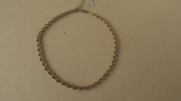 Bijoux Vintage Des Années 80-90, Collier En Plaqué Or, état Neuf, Jamais Porté - Armbänder