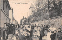 ¤¤   -   SAINT-MARTIN-du-TERTRE   -   La Procession Le Jour De La Confirmation  -  Fête Religieuse    -   ¤¤ - Saint-Martin-du-Tertre