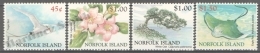 Norfolk Island 2002 Yvert 732-35, Fauna &amp; Flora - MNH - Norfolkinsel