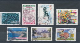 Lot De 7 Timbres Oblitérés - Collections