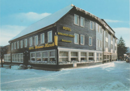 AK Braunlage Harz Hotel Restaurant Brauner Hirsch Winter A Sankt Andreasberg Hohegeiß Benneckenstein Sorge Tanne Elend - Braunlage