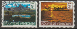 POLYNESIE : N° 133 (beau TàD) Et 134 Oblitérés - PRIX FIXE - - Oblitérés