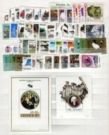 Poland 1985 Complete Year Set With Souvenir Sheets Basic MNH Perfect Mint Stamps. 51 Stamps And 2 Souvenir Sheets . - Années Complètes