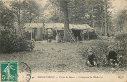 91 - Essonne - MONTGERON - 912705 - Forêt De Sénart - Bûcheron - Montgeron