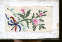 CARTE BRODEE - Embroidered