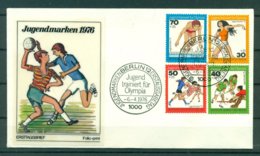 Berlin Ouest  1976 - Y & T N.481/84 - La Formation Des Jeunes Pour Les Jeux Olympiques (ii) - 1971-1980