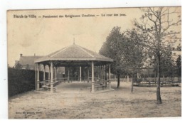 Herk-de-Stad Herck-la-Ville - Pensionnat Des Religieuses Ursulines - La Cour Des Jeux - Herk-de-Stad