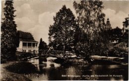 CPA AK Bad Wildungen Partie Am Fackelteich Im Kurpark GERMANY (899649) - Bad Wildungen