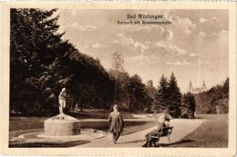 CPA AK Bad Wildungen Kurpark Mit Brunnennymphe GERMANY (899713) - Bad Wildungen