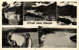 CPA AK Edersee Gruss Vom Edersee GERMANY (899829) - Edersee (Waldeck)