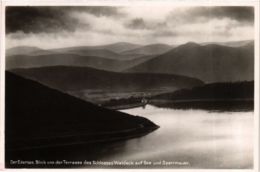 CPA AK Edersee Blick Von Der Terrasse Des Schlosses Waldeck GERMANY (899842) - Edersee (Waldeck)