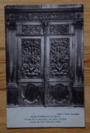 63 : Eglise D'Ennezat - Portes De La Sacristie En Noyer Sculpté - Oeuvre De Noël Mercier (1699) - (n°16339) - Ennezat