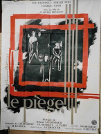 "Le Piège" Raf Vallone, Magali Noël, Charles Vanel...1958 - Affiche 120x160 - TTB - Affiches & Posters