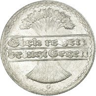 Monnaie, Allemagne, République De Weimar, 50 Pfennig, 1922, Karlsruhe, TB+ - 50 Renten- & 50 Reichspfennig