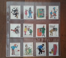 Tintin Kuifje - Sticker Autocollant - Série Complète En TBE - Aufkleber