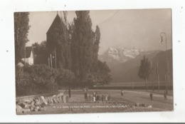 LA TOUR DE PEILZ 3544 CARTE PHOTO LE CHATEAU ET LA DENT DU MIDI - La Tour-de-Peilz