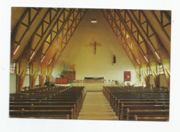 72 Le Mans église St Paul De Bellevue Intérieur 1967 - Le Mans