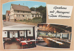 AK Linnenbach Fürth Odenwald Gasthaus Metzgerei Zum Hannes A Fahrenbach Erlenbach Seidenbach Ellenbach Lauten Weschnitz - Odenwald