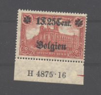 Belgien,23,II,HAN,xx,gep. - Besetzungen 1914-18