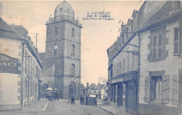 ¤¤   -   LOUDEAC   -  Rue De Cdélac Et La Tour De L'Eglise      -  ¤¤ - Loudéac