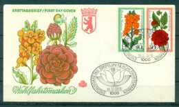 Berlin Ouest  1976 - Y & T N.488/91 - Fleurs De Jardin - 1971-1980