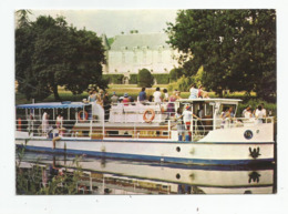 Bateau Le Goulebeneze Croisière Fluviale Sur La Charente Cachet 17 Germignac 1987 - Other & Unclassified