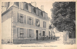 78-VERNEUIL-SUR-SEINE- POSTES ET TELEGRAPHES - Verneuil Sur Seine