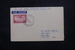 CONGO BELGE - Carte 1er Vol Stanleyville / Nia Nia En 1939, Affranchissement Plaisant - L 45064 - Luftpost: Briefe U. Dokumente