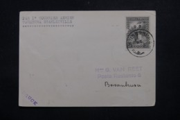 CONGO BELGE - Carte 1er Vol Usumbura / Stanleyville En 1939, Affranchissement Plaisant - L 45068 - Luftpost: Briefe U. Dokumente