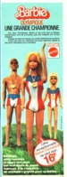 PUB POUPEE " BARBIE  " " BARBIE OLYMPIQUE "    1976  (23A ) - Barbie