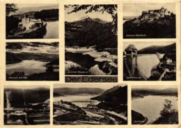 CPA AK Edersee Souvenir GERMANY (899857) - Edersee (Waldeck)