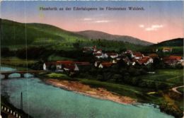 CPA AK Waldeck Hemfurth An Der Edertalsperre GERMANY (899910) - Waldeck