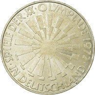 Monnaie, République Fédérale Allemande, 10 Mark, 1972, Munich, SUP, Argent - Autres & Non Classés