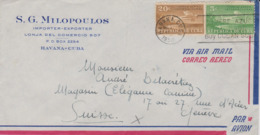 LETTRE CUBA DE 1950 - Lettres & Documents