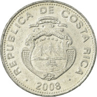 Monnaie, Costa Rica, 5 Colones, 2008, TTB, Aluminium, KM:227b - Costa Rica