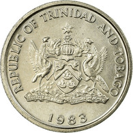 Monnaie, TRINIDAD & TOBAGO, 25 Cents, 1983, TTB, Copper-nickel, KM:32 - Trinité & Tobago