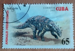 Sauropelta (Dinosaure/Animaux) - Cuba - 2005 - YT 4228 - Gebruikt