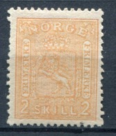 NORVEGE - N°12 * - B - Unused Stamps