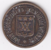 30. Gard. Vigan. 25 Centimes. Union Commerciale Et Industrielle Viganaise - Monedas / De Necesidad