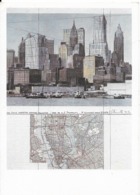 CHRISTO, Projet D'emballage : TWO LOWER MANHATTAN WRAPPED BUILDINGS, NEW YORK - Litho Et Collage, 1979. - Sonstige