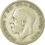 Monnaie, Grande-Bretagne, George V, 1/2 Crown, 1929, TB+, Argent, KM:835 - K. 1/2 Crown