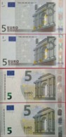 5 Euros Con Todas Las Firmas De La V De España, Sin Circular/plancha - 5 Euro